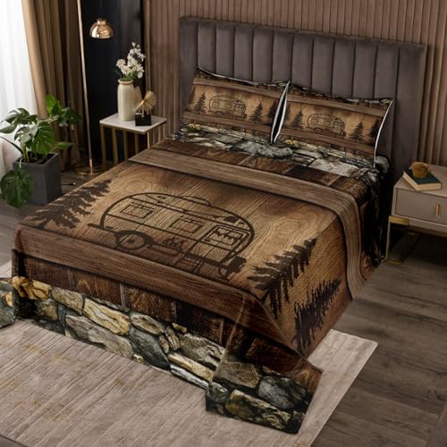 Erosebridal Kids Camper Quilt Set