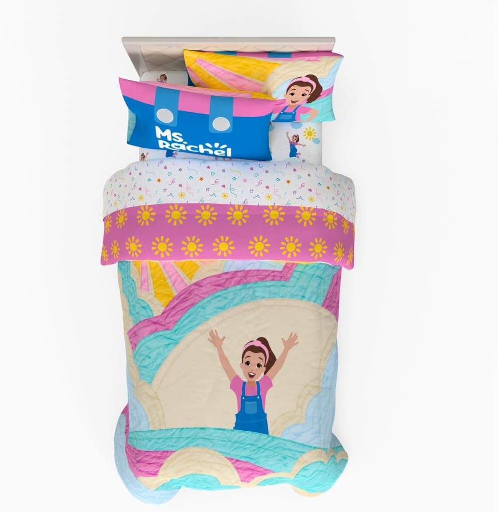 Franco Ms Rachel Kids Bedding Set 4 Piece Twin Size 1