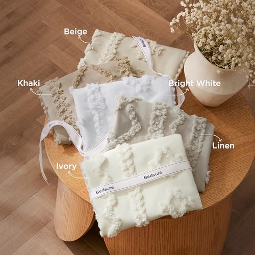 Bedsure Tufted Boho Comforter Set King