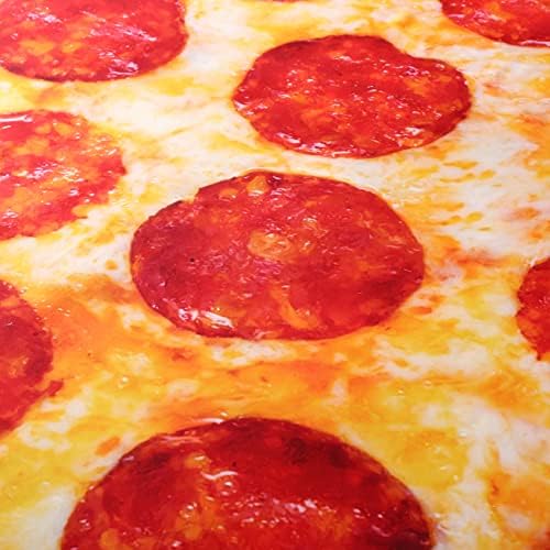 QJMiaofang Kids Funny Pizza Bed Sheet Set 3PCS Queen Size