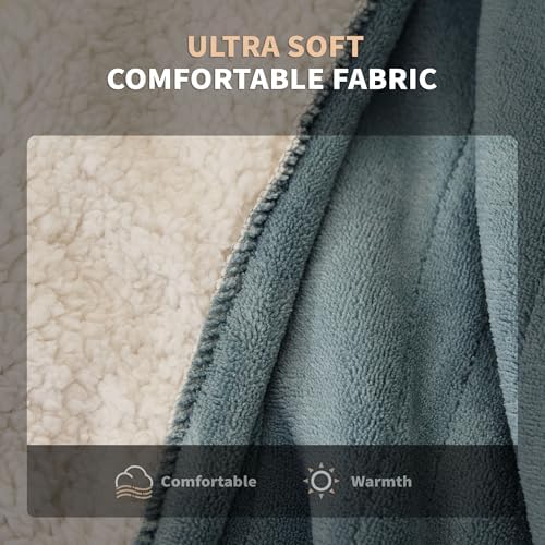 JETS HOME Heated Throw Blanket 50x60 ETL Certified