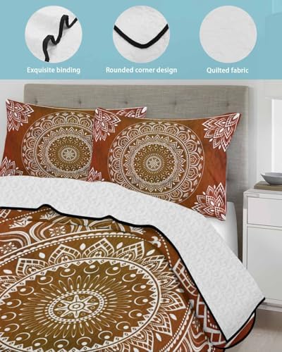 Stongaro Twin XL Quilt Set 3 Pieces Breathable Comforter