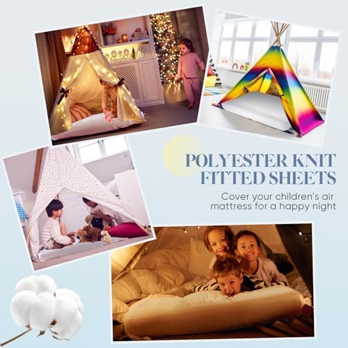 Breling Kids 2 Pcs Inflatable Airbed Sheets