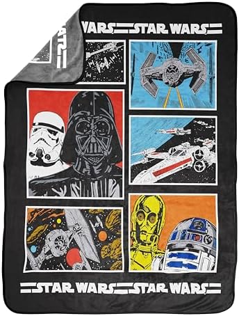 Jay Franco Star Wars Throw Blanket - Medium Size