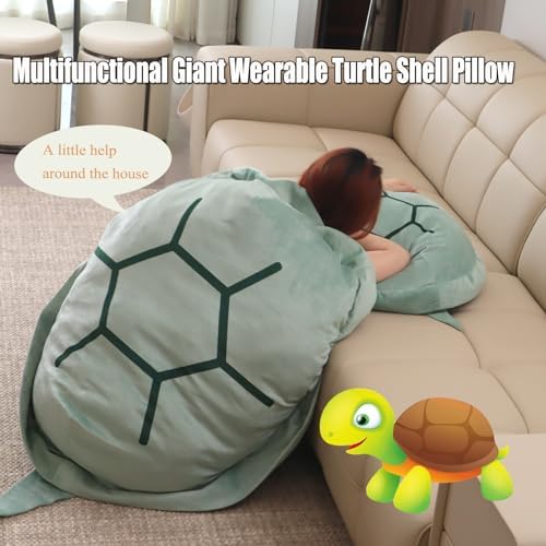 Wearable Turtle Shell Pillow for Adults
