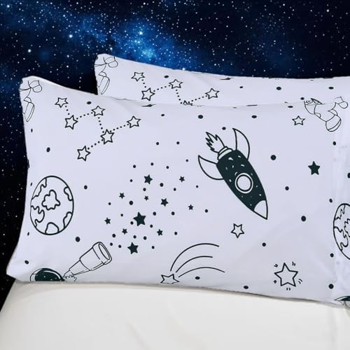 MAG Galaxy Style Pillowcases 2 Pack Queen Size 2030