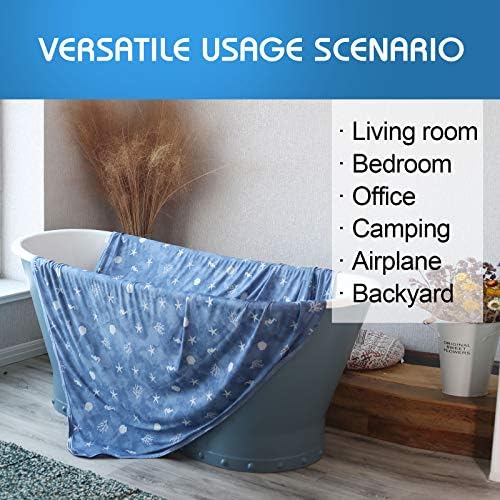 Ailemei Direct Cooling Throw Blanket 50x70 Inch Double Sided