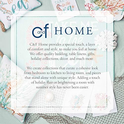 CF Home Sea Waves Blue Ocean Coastal FullQueen Bedding Set