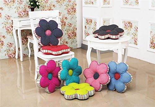 ABREEZE Girls Flower Floor Pillow 16x16 Inches