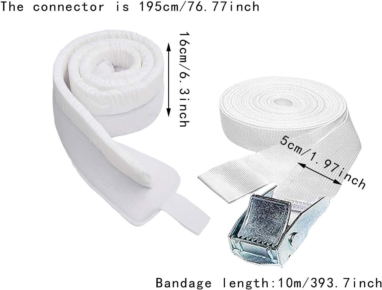 YWJLQH Bed Bridge Connector Twin to King Converter Kit