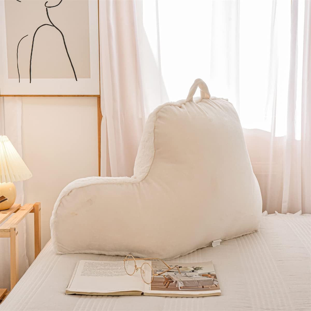 NTBED Reading Pillow with Arms and Back Support 1