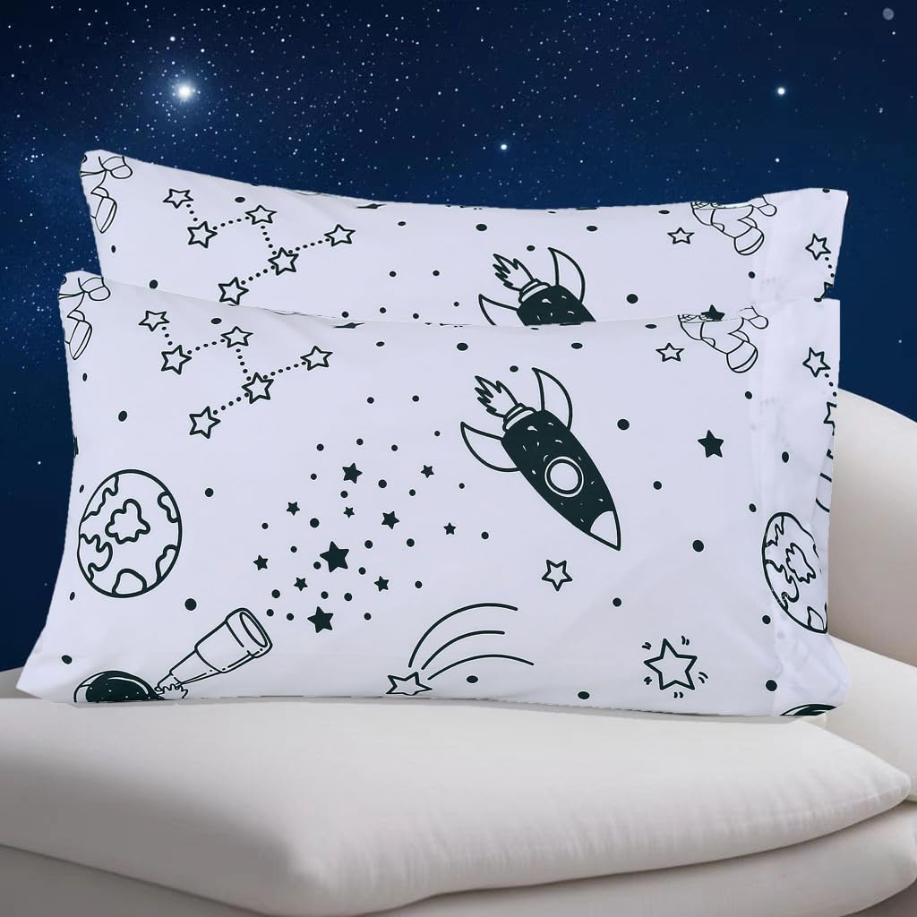 MAG Galaxy Style Pillowcases 2 Pack Queen Size 2030