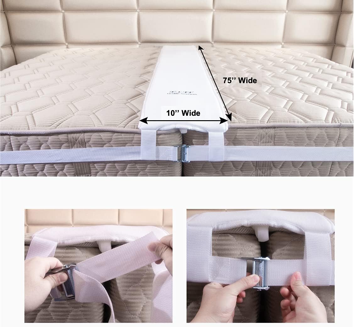 Elif Home Goods Bed Bridge Connector Twin to King Converter Kit