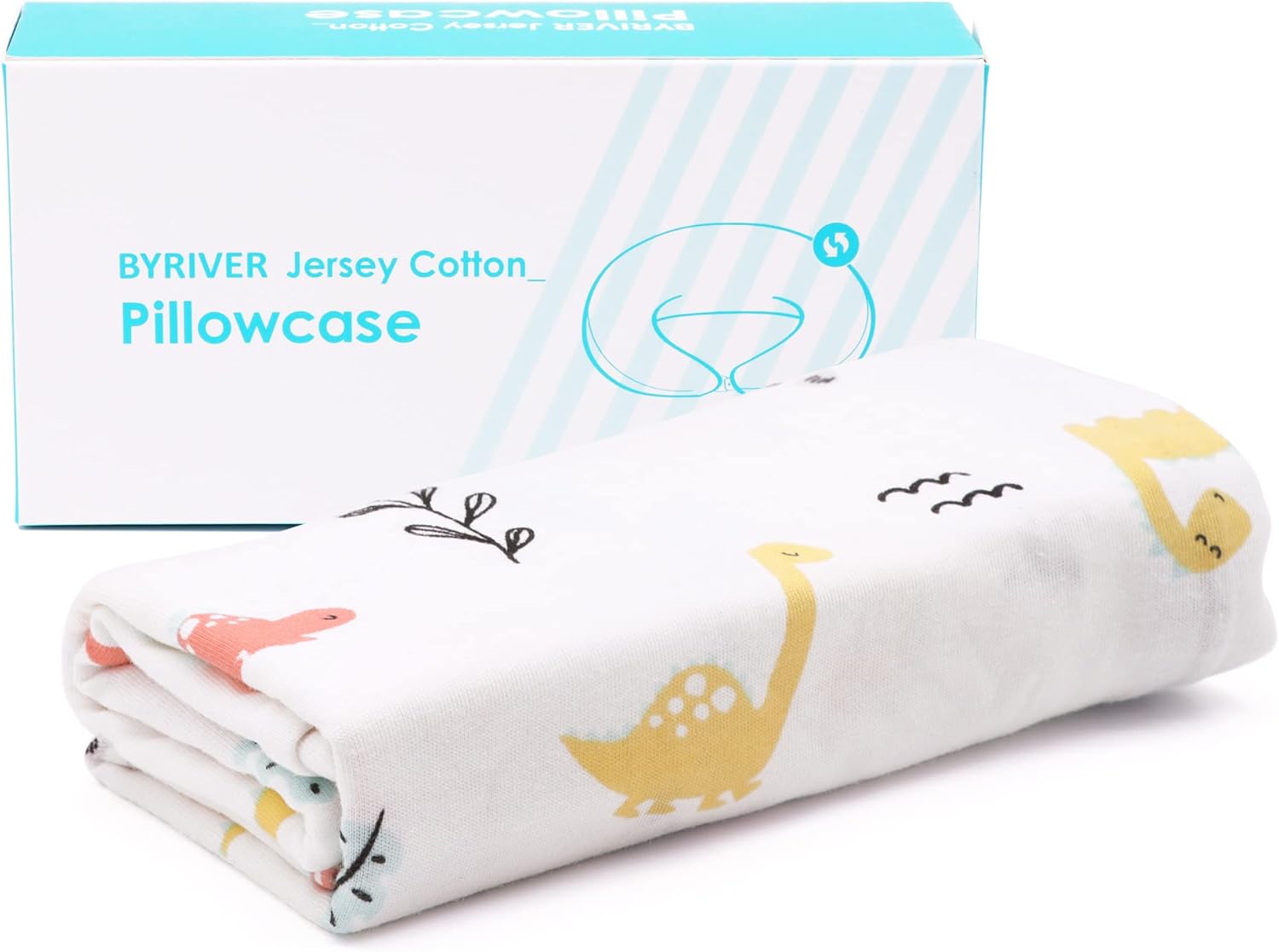 BYRIVER Replacement Pillowcase for Kids Body Pillow