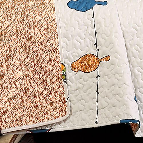 Lush Decor Rowley Birds Reversible Quilt Set