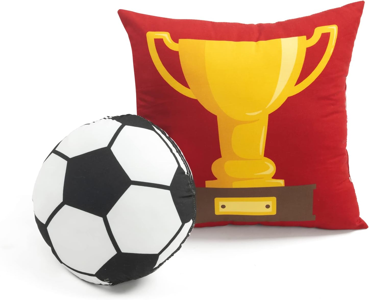 Lush Decor Soccer Game Reversible Quilt Set 5 Piece