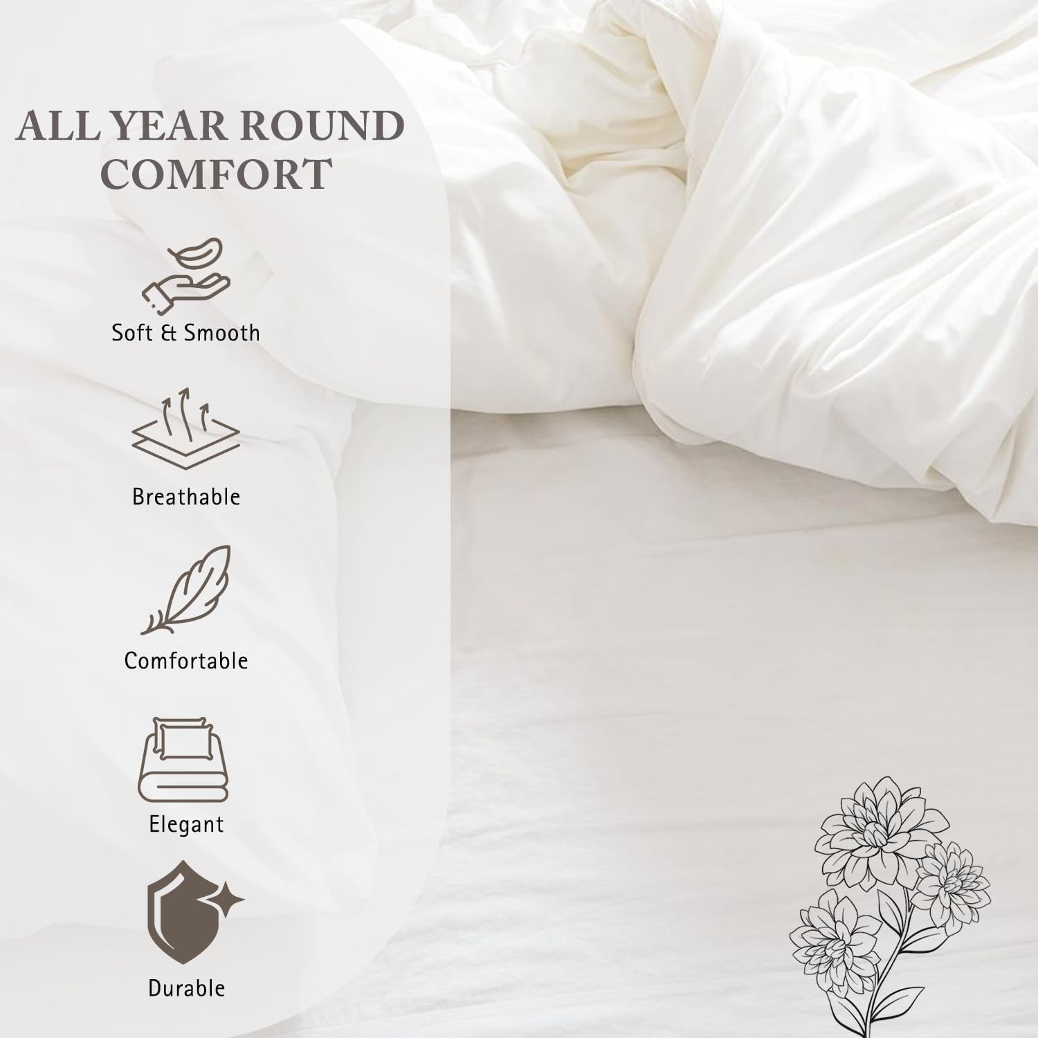 Minor Monkey 1000 Thread Count Queen Duvet Cover