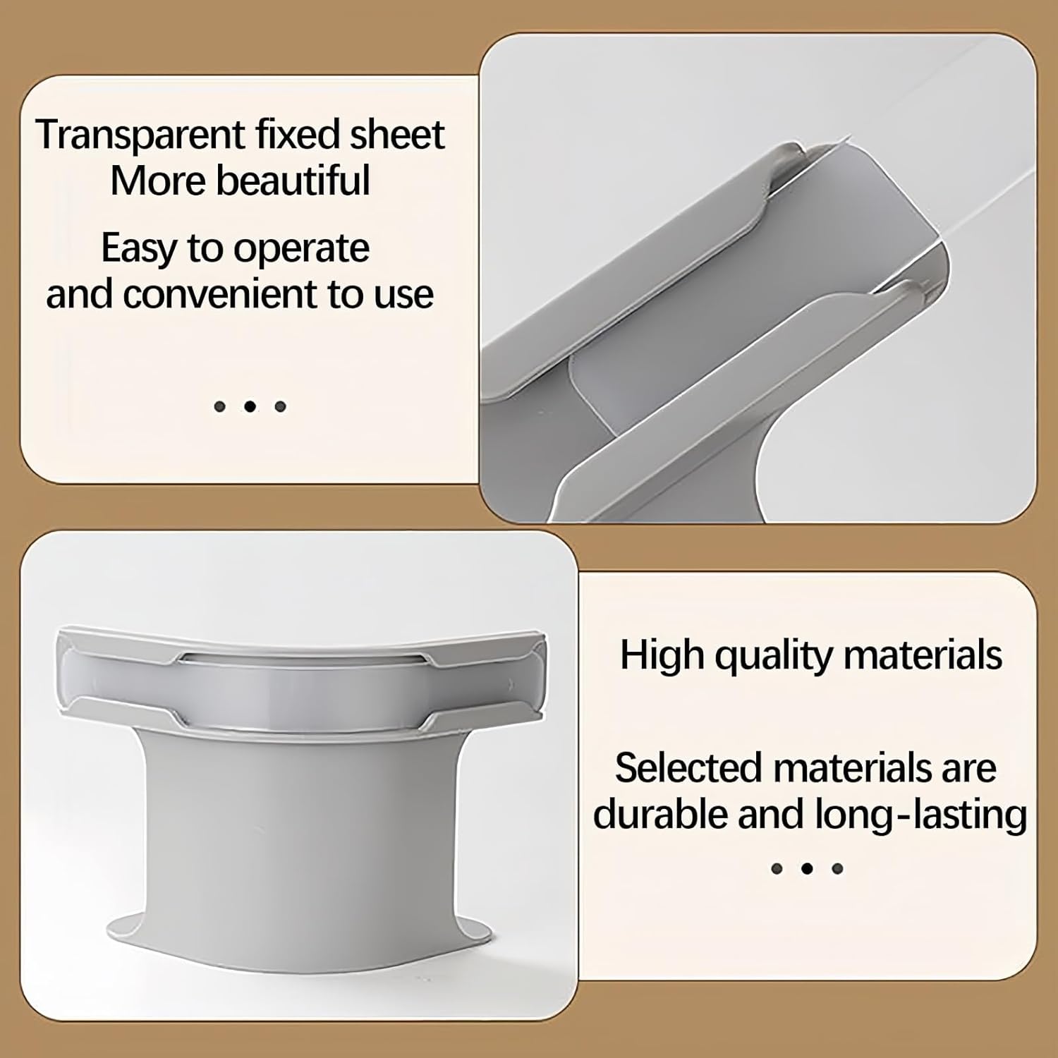 Gkaikpe 4-Piece Fitted Sheet Holder Set