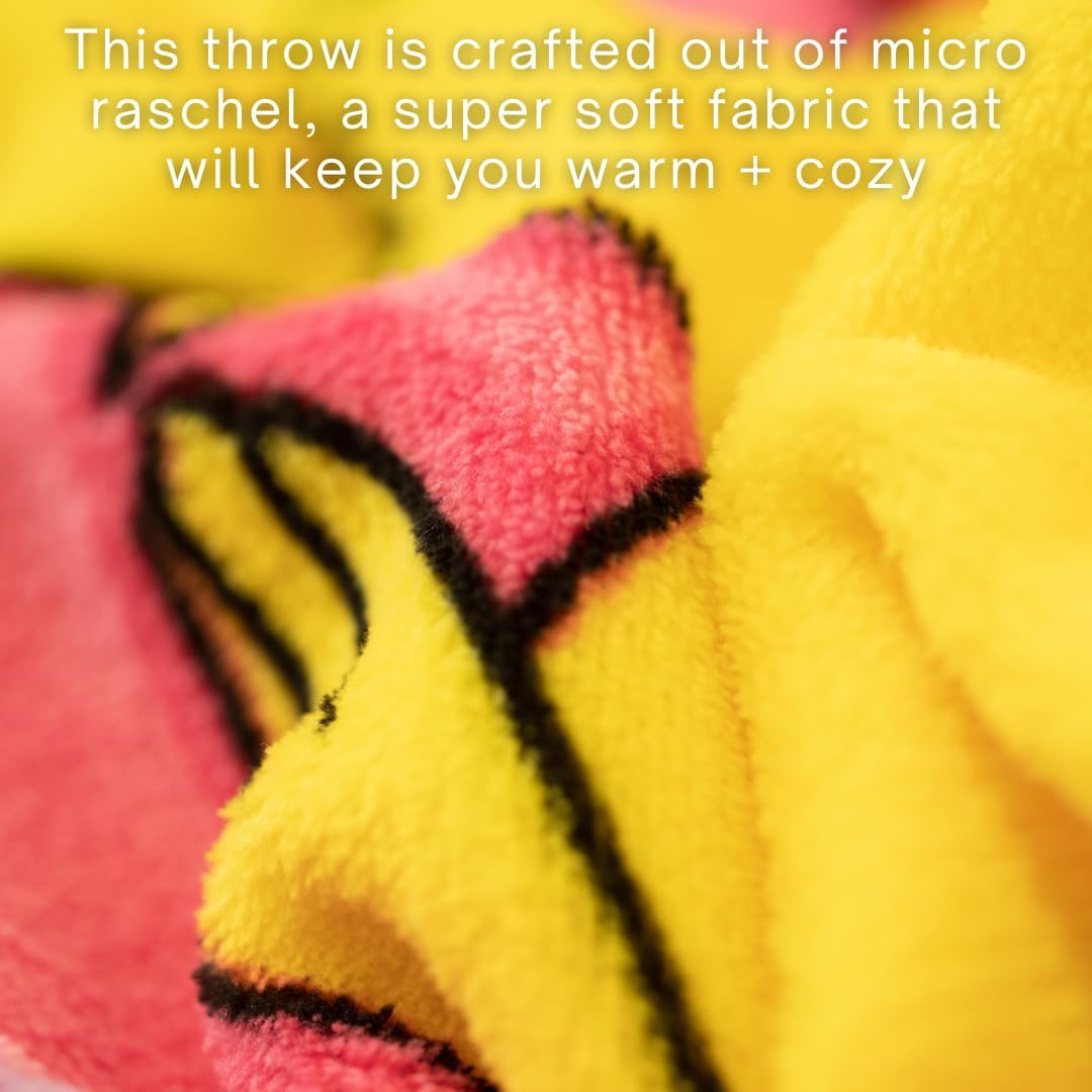 Franco Pokemon Pikachu Eevee Throw 46x60