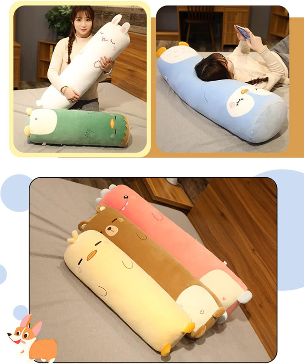 MUPI Brown Bear Body Pillow 27 Inch Plush