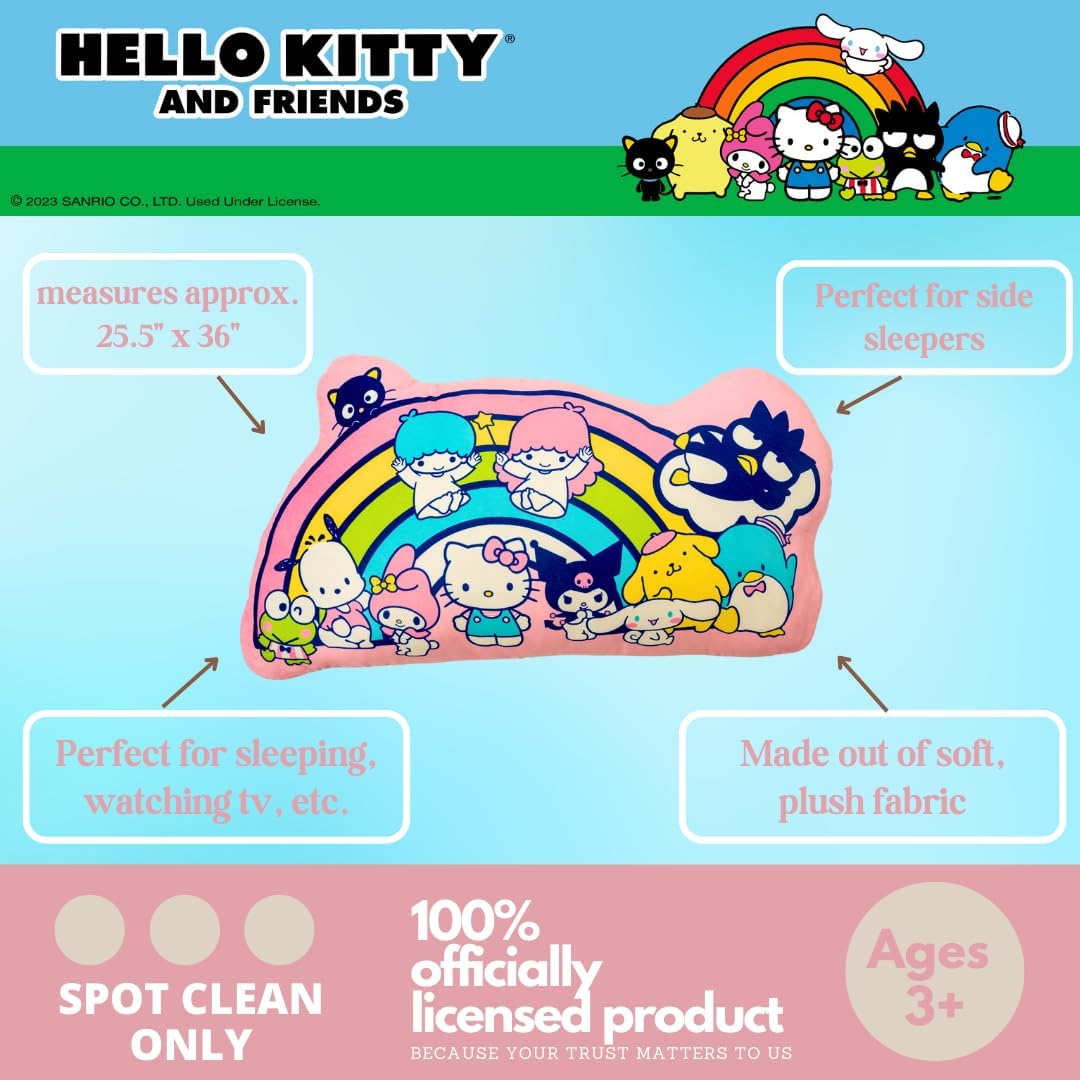 Franco Collectibles Hello Kitty Oversized Body Pillow