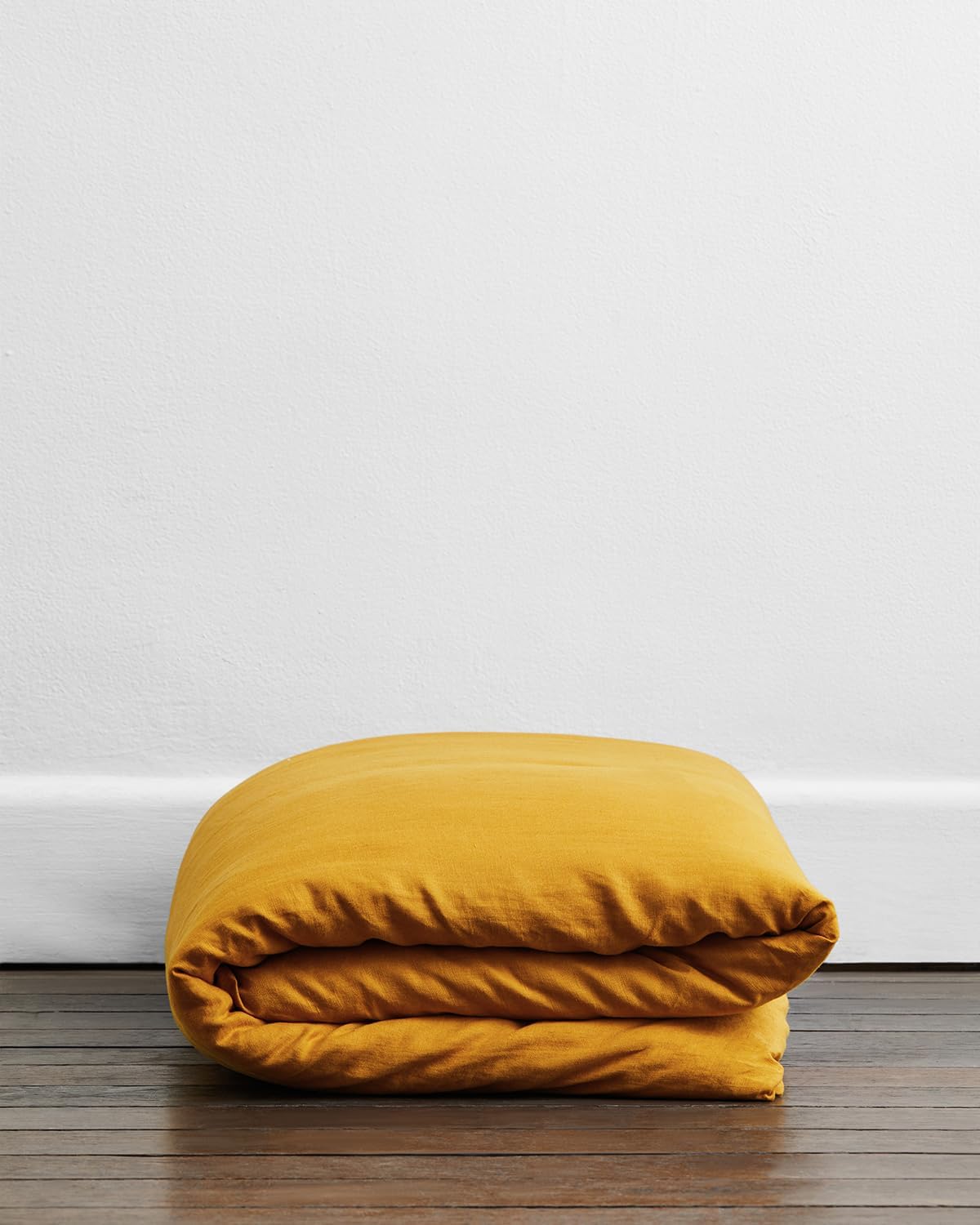 Bed Threads Linen Duvet Cover - Turmeric TwinTwin XL