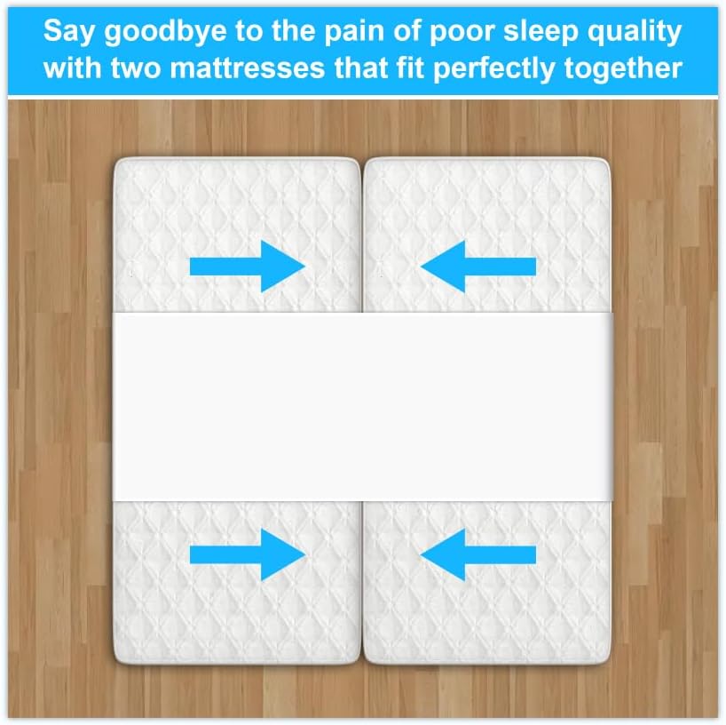 GOTUU Twin to King Bed Converter No Slipping