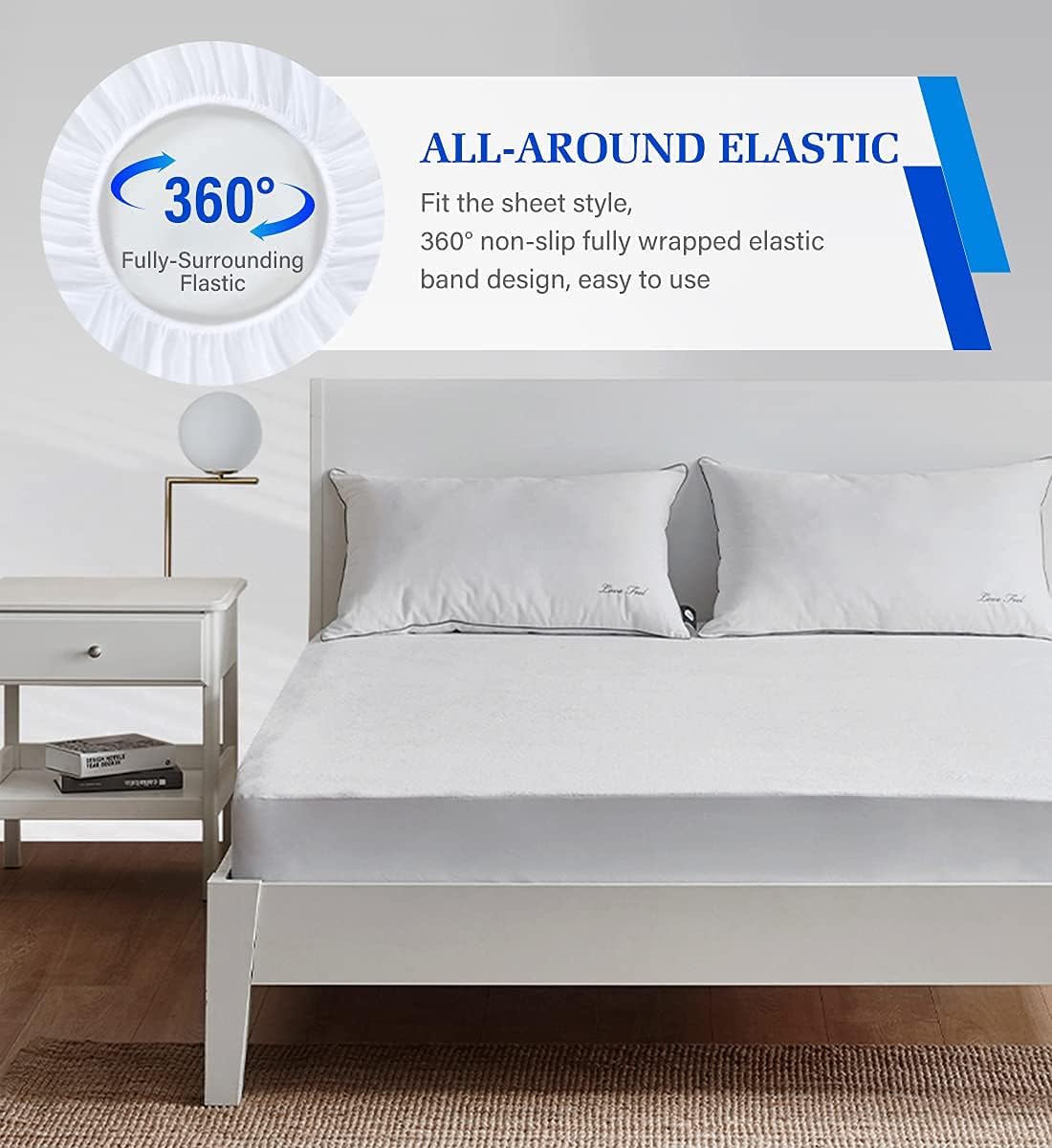Artivestion Full Size Mattress Protector Waterproof and Breathable