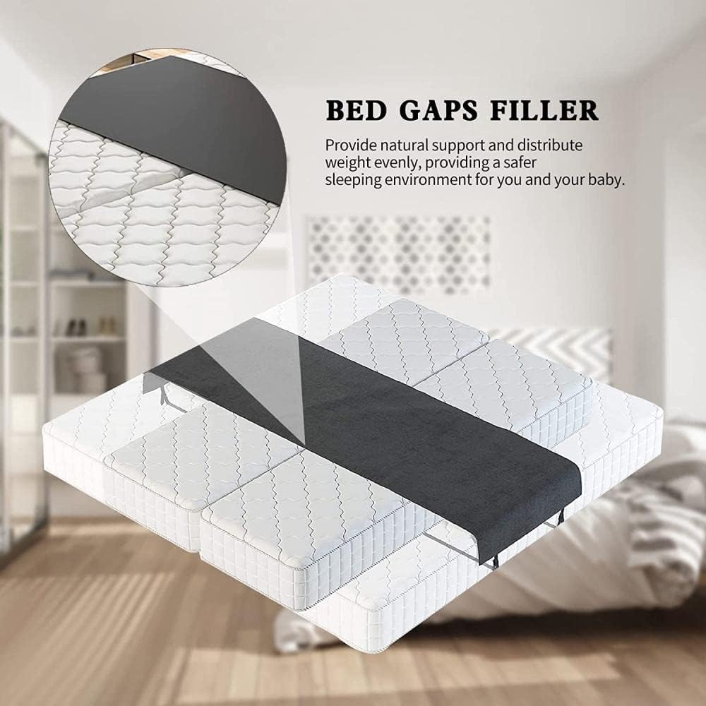 XUDREZ Bed Bridge Converter Kit for Twin to King Mattresses