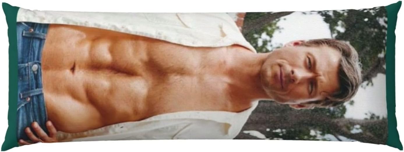 VICRRY Glenn Actor Powell Body Pillow Case 20x54