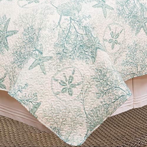 CF Home Ocean Treasures Reversible Quilt Set