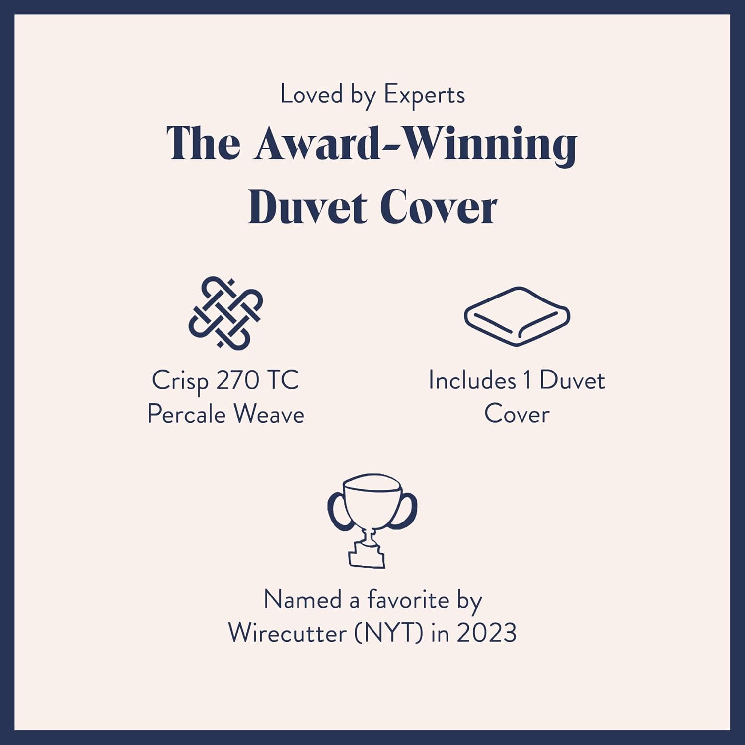Brooklinen Luxury Percale Duvet Cover 100 Cotton White