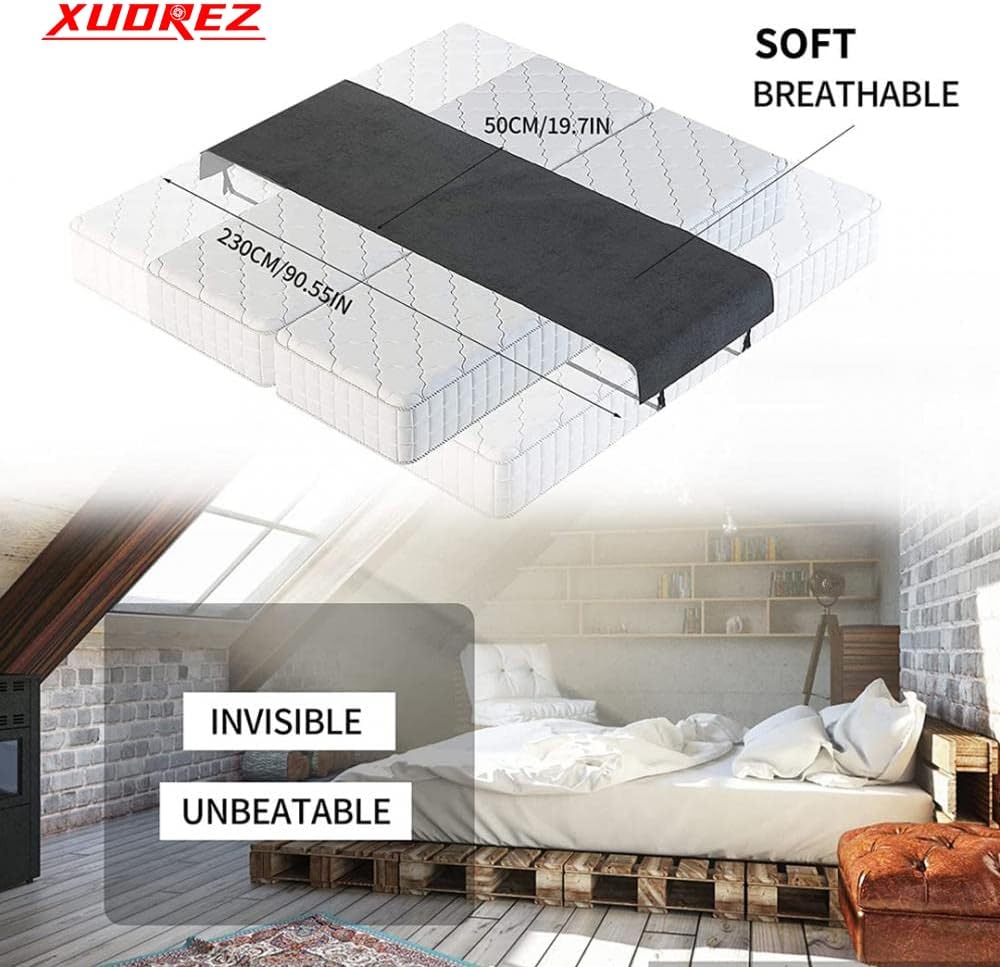 XUDREZ Bed Bridge Converter Kit for Twin to King Mattresses