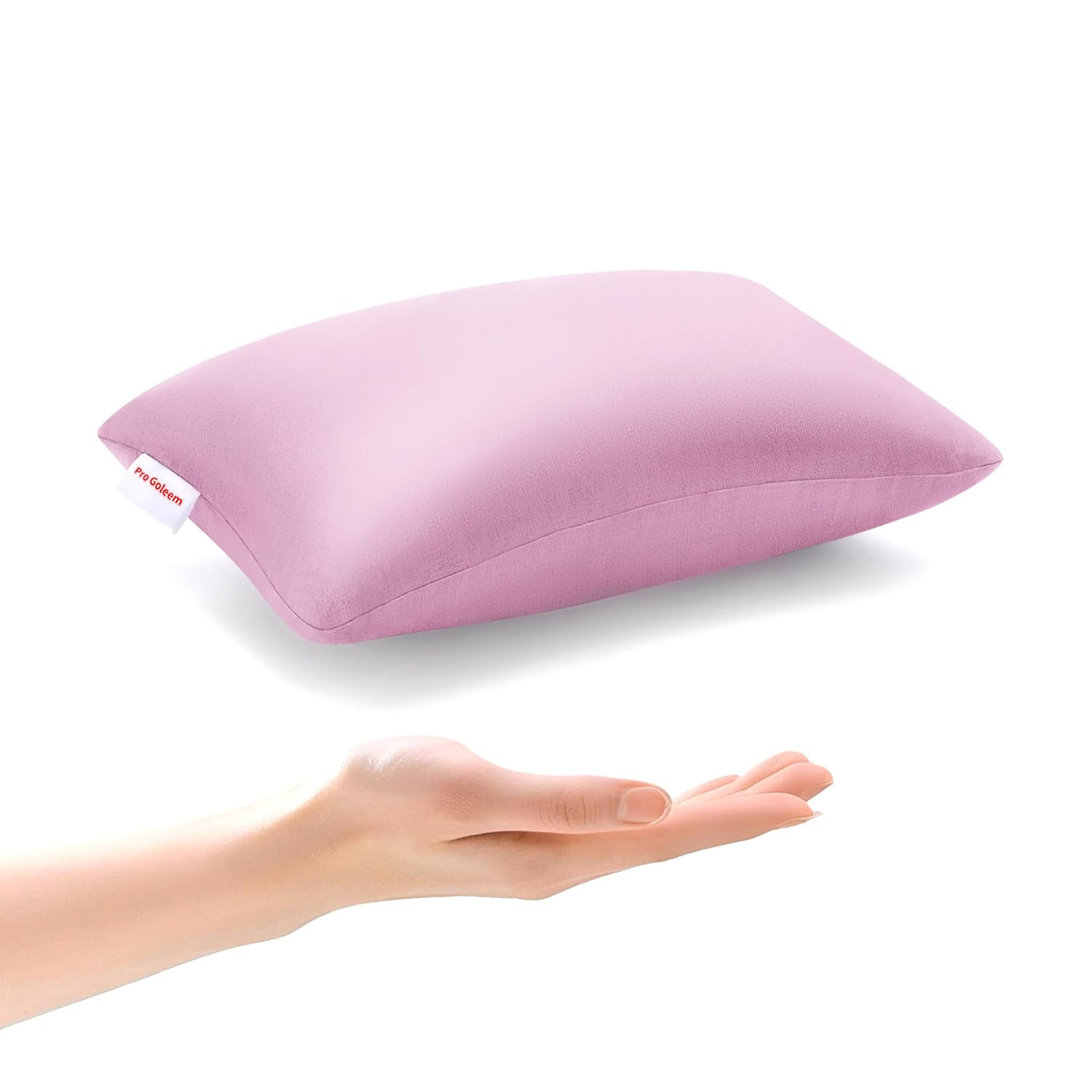 Pro Goleem Pink Travel Pillow for Kids and Camping
