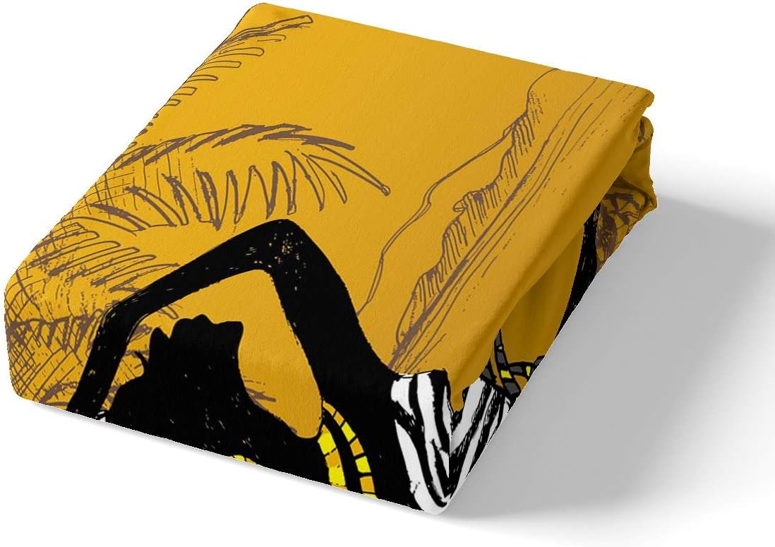 Feelyou African Pattern Duvet Cover Set 3Pcs King Size
