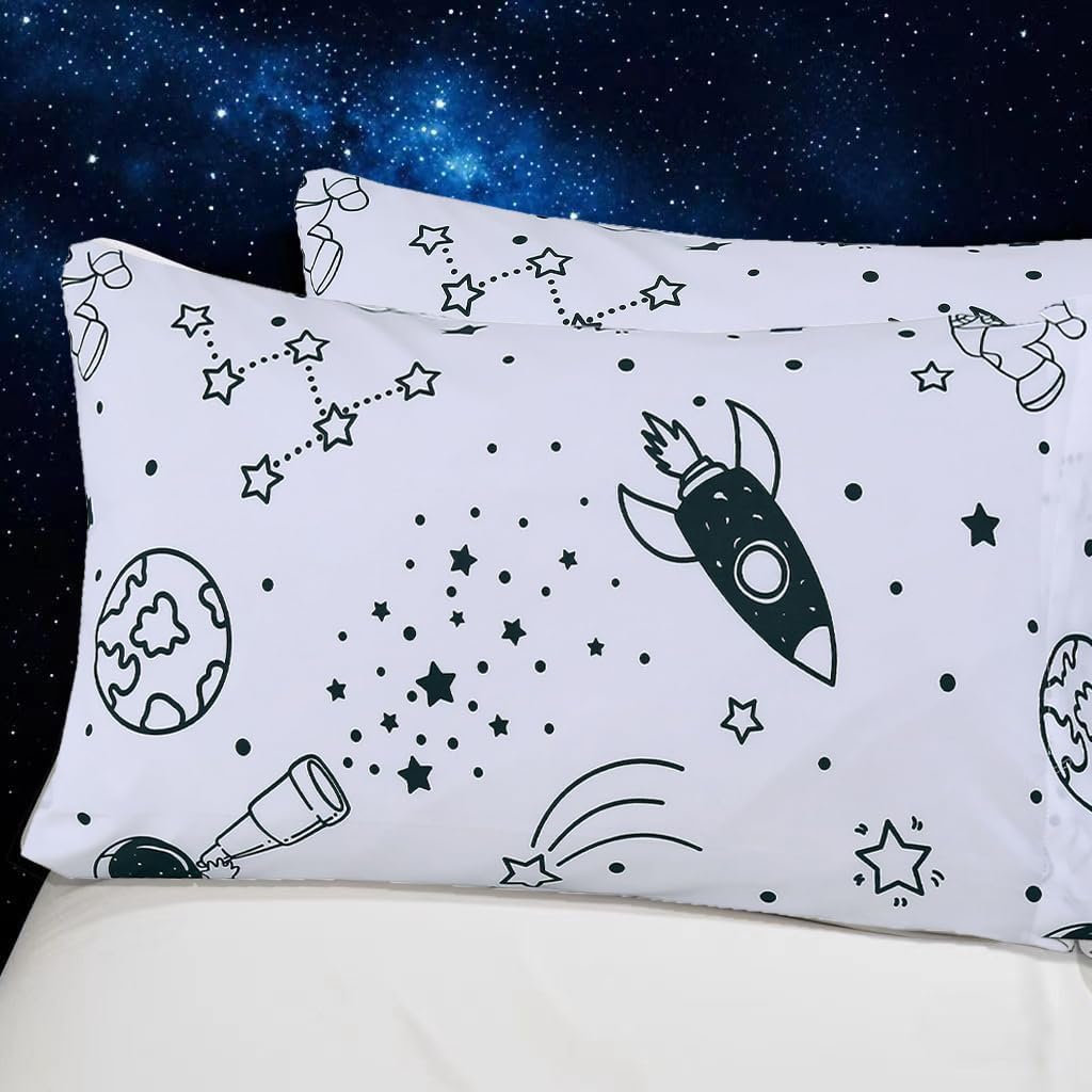 MAG Galaxy Style Pillowcases 2 Pack Queen Size 2030
