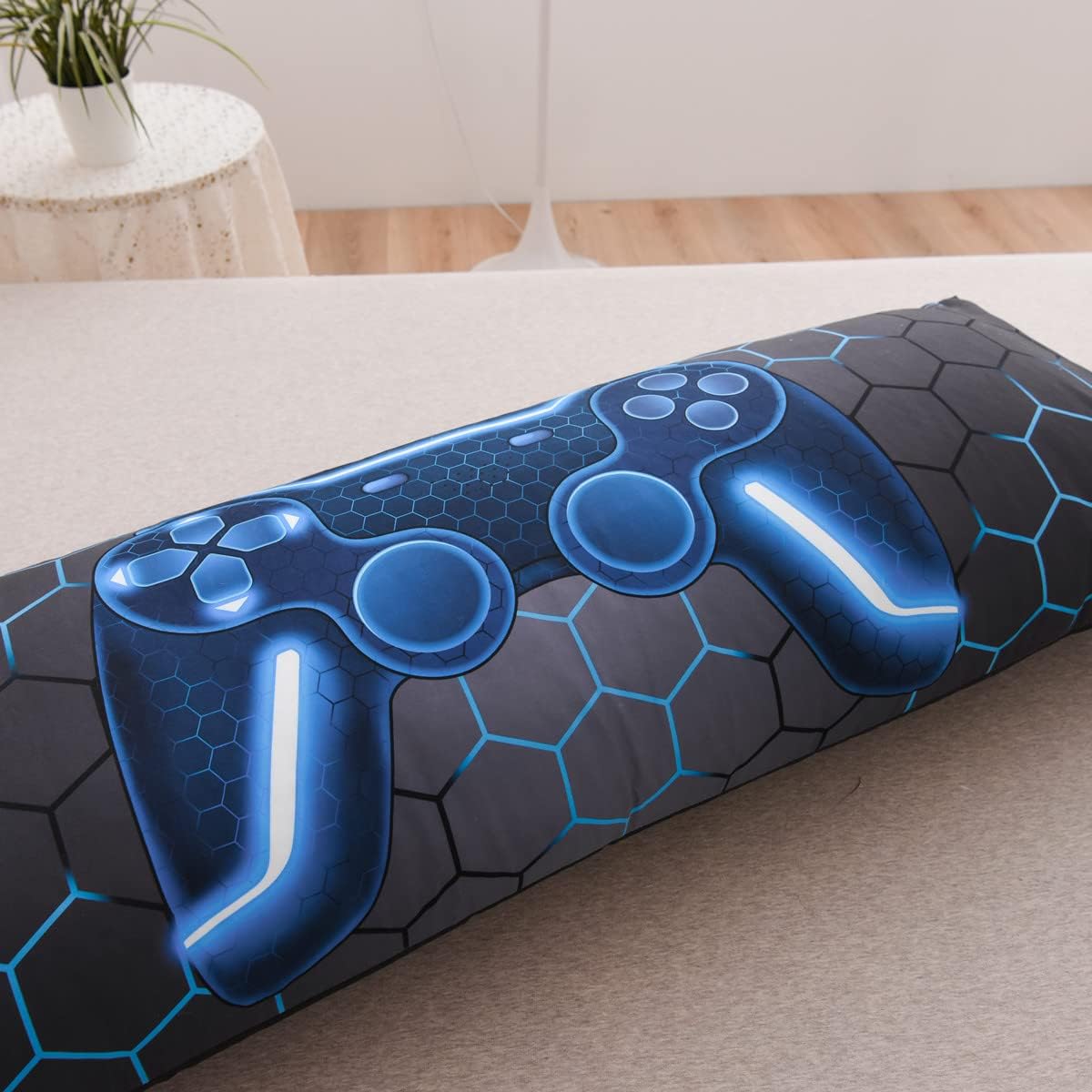 NTBED Gaming Body Pillow Cover 20x54 Blue