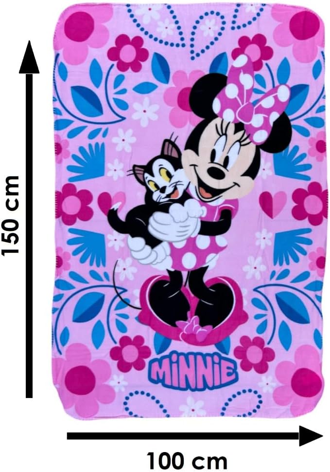 Disney Minnie Mouse Cozy Throw Blanket