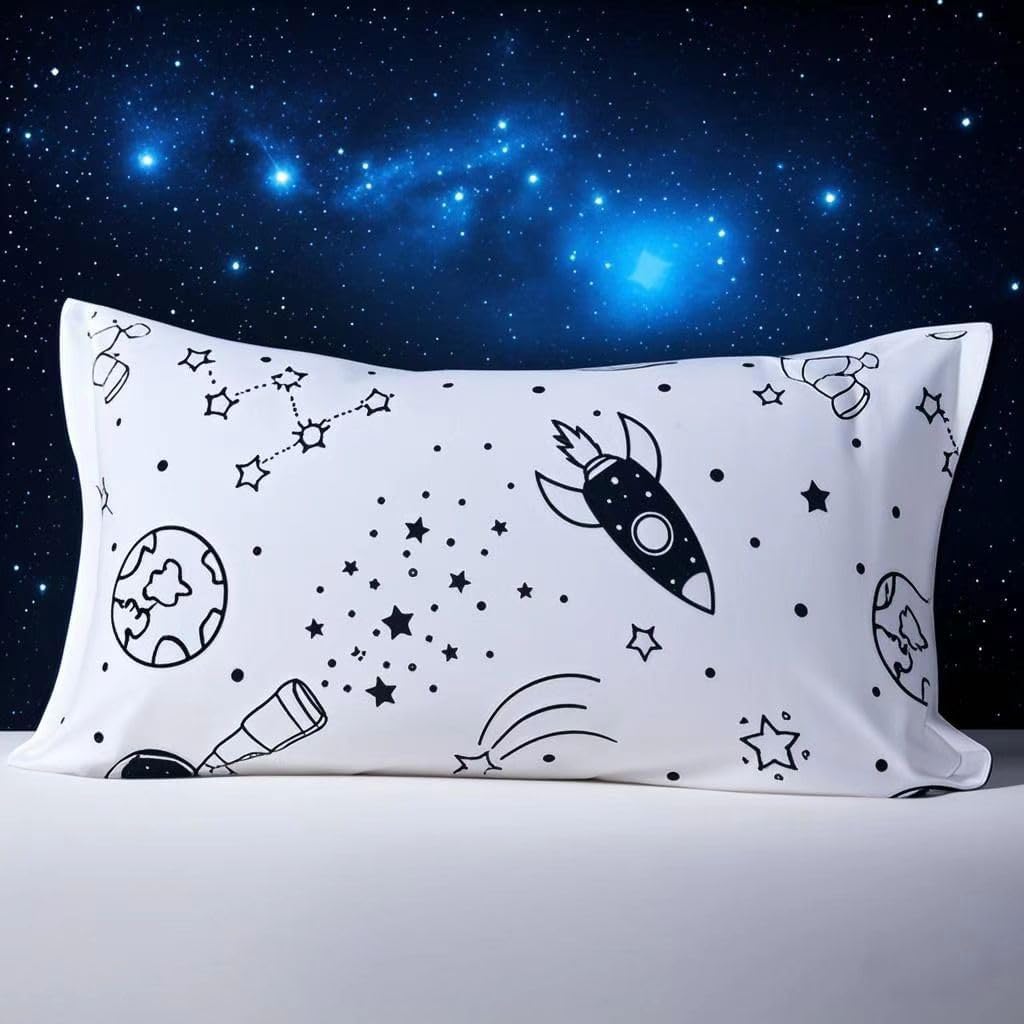 MAG Galaxy Style Pillowcases 2 Pack Queen Size 2030