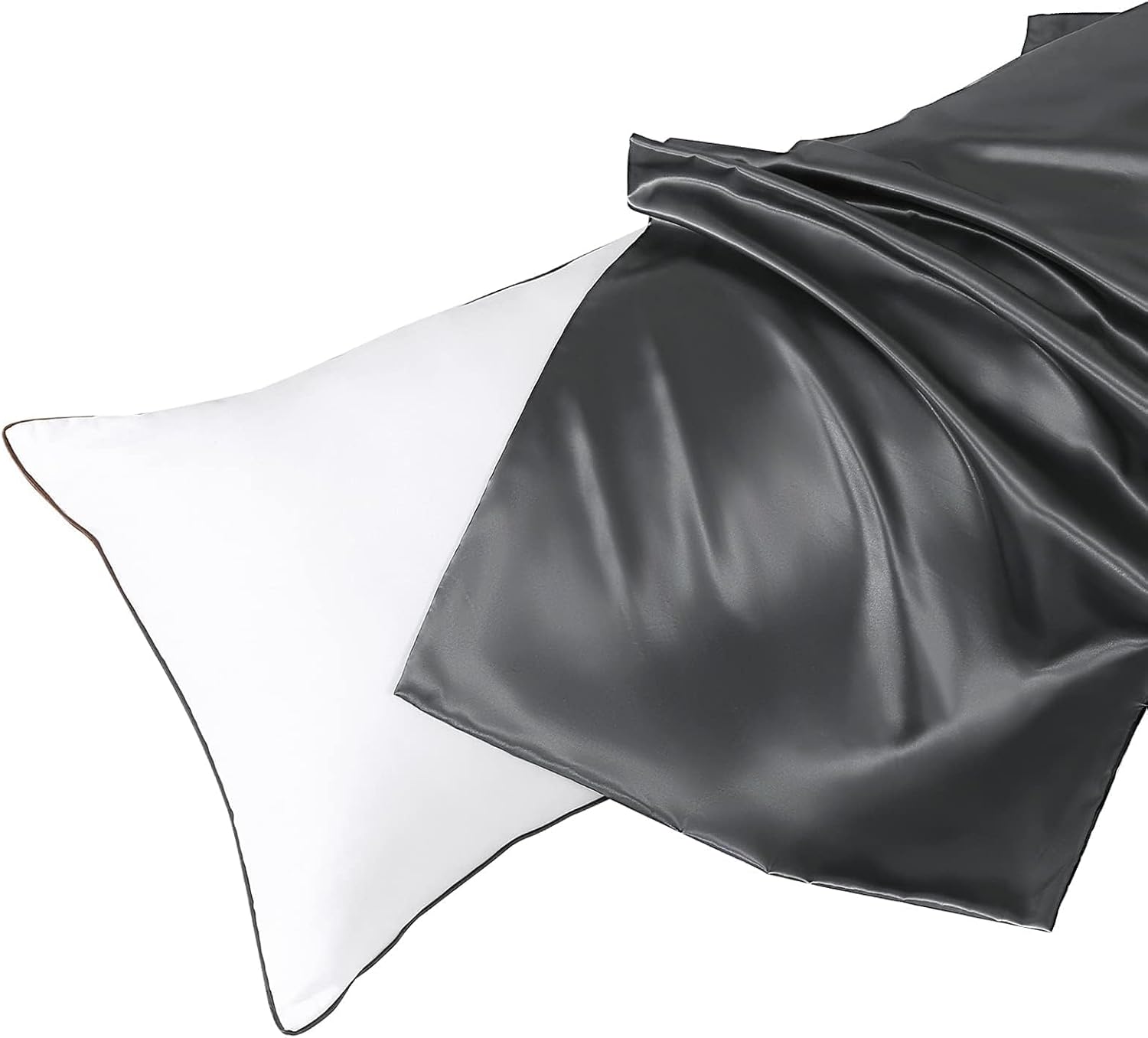 HUXMEYSON Cooling Body Pillow with Removable Satin Case