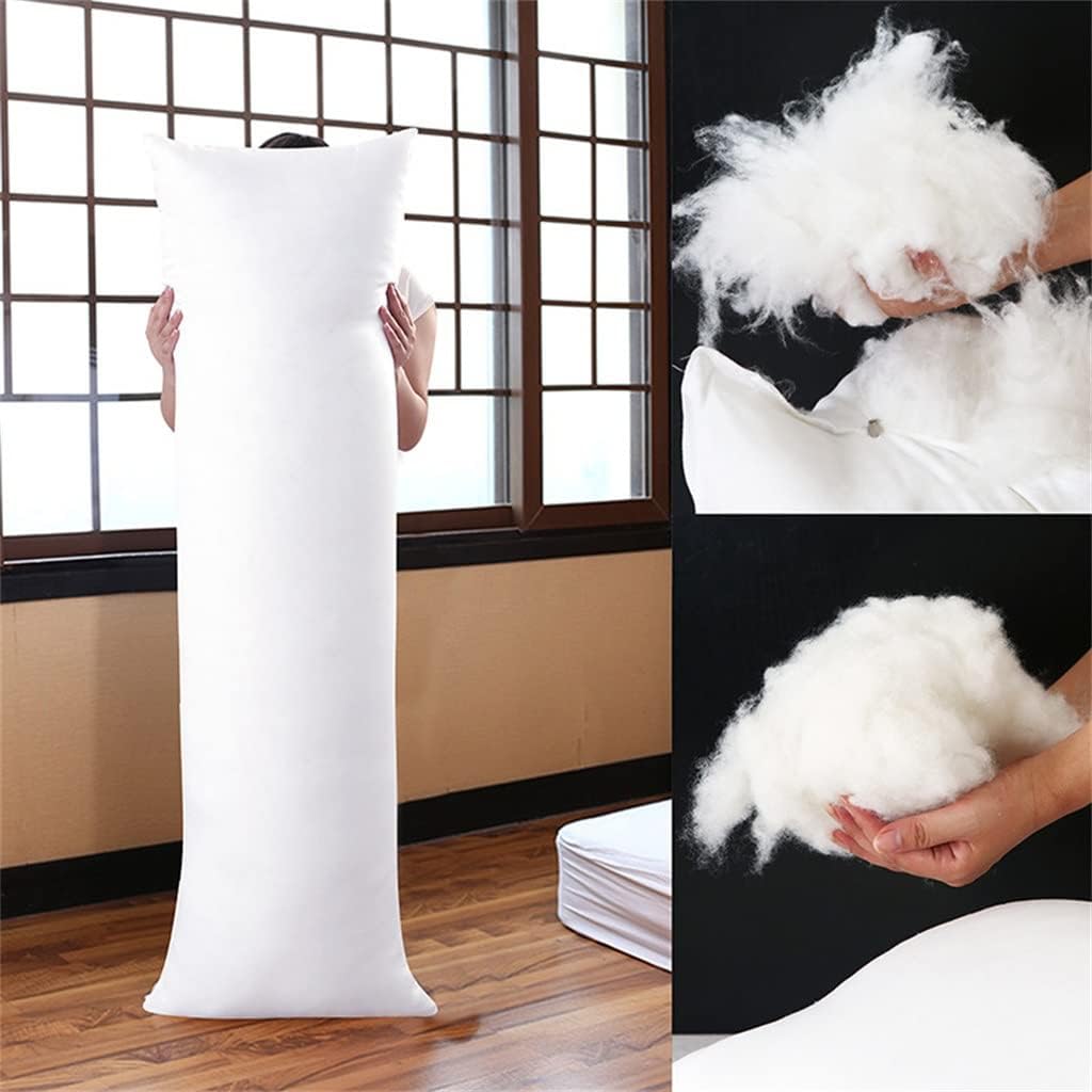 SHENJIA 60x180cm Long Dakimakura Body Pillow Core - White