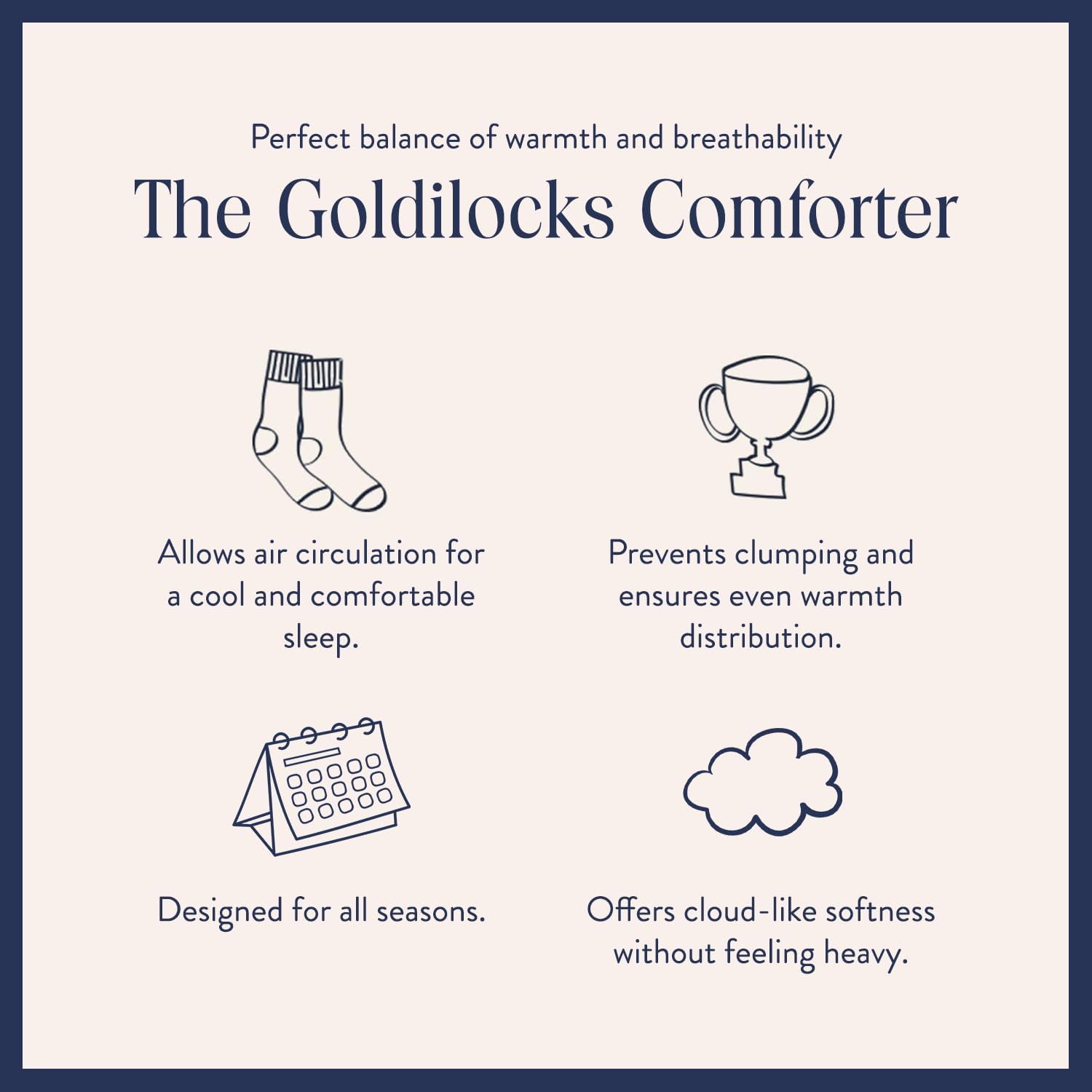 Brooklinen All Season Down Comforter - 700 Fill Power 100 Cotton Shell