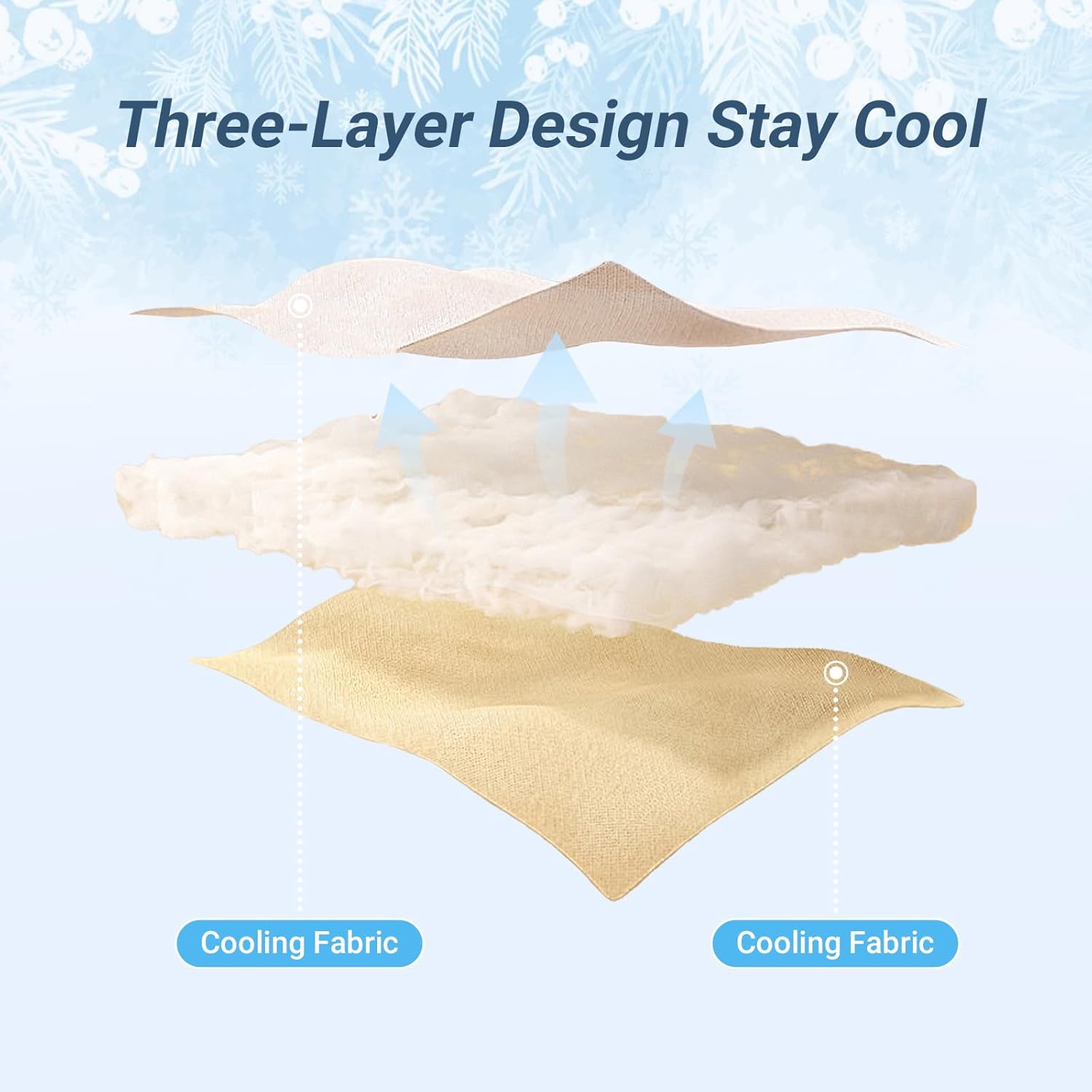 Cushious Cooling Comforter Queen Size