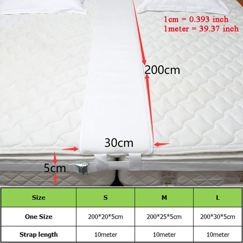 DoMyfit Bed Bridge Mattress Connector Twin to King Converter Kit