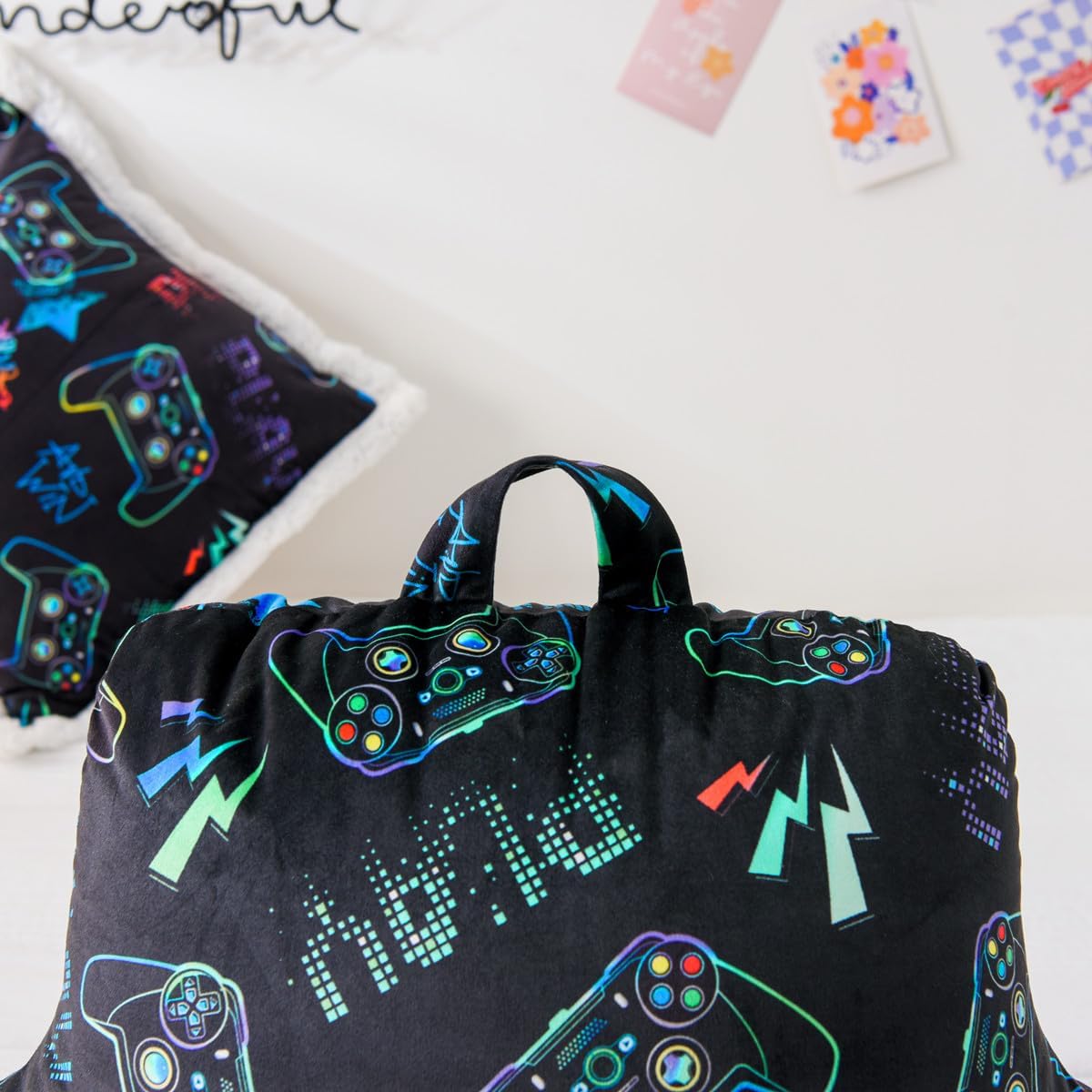 NTBED Reading Pillow with Arms and Back Support