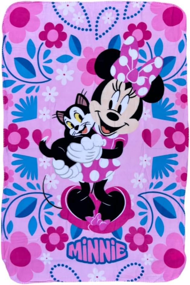 Disney Minnie Mouse Cozy Throw Blanket