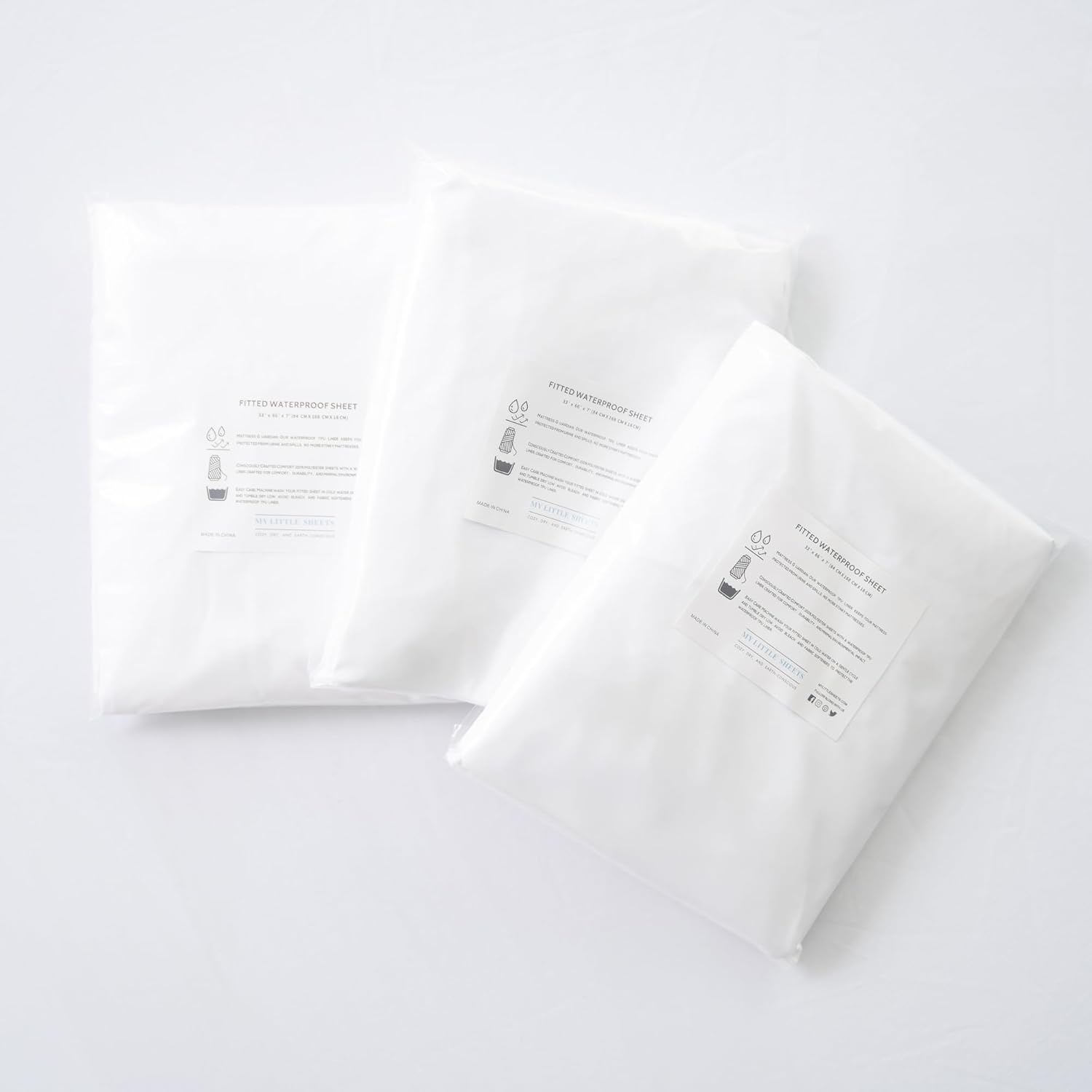 Waterproof Fitted Sheet for Toddler Nugget Beds