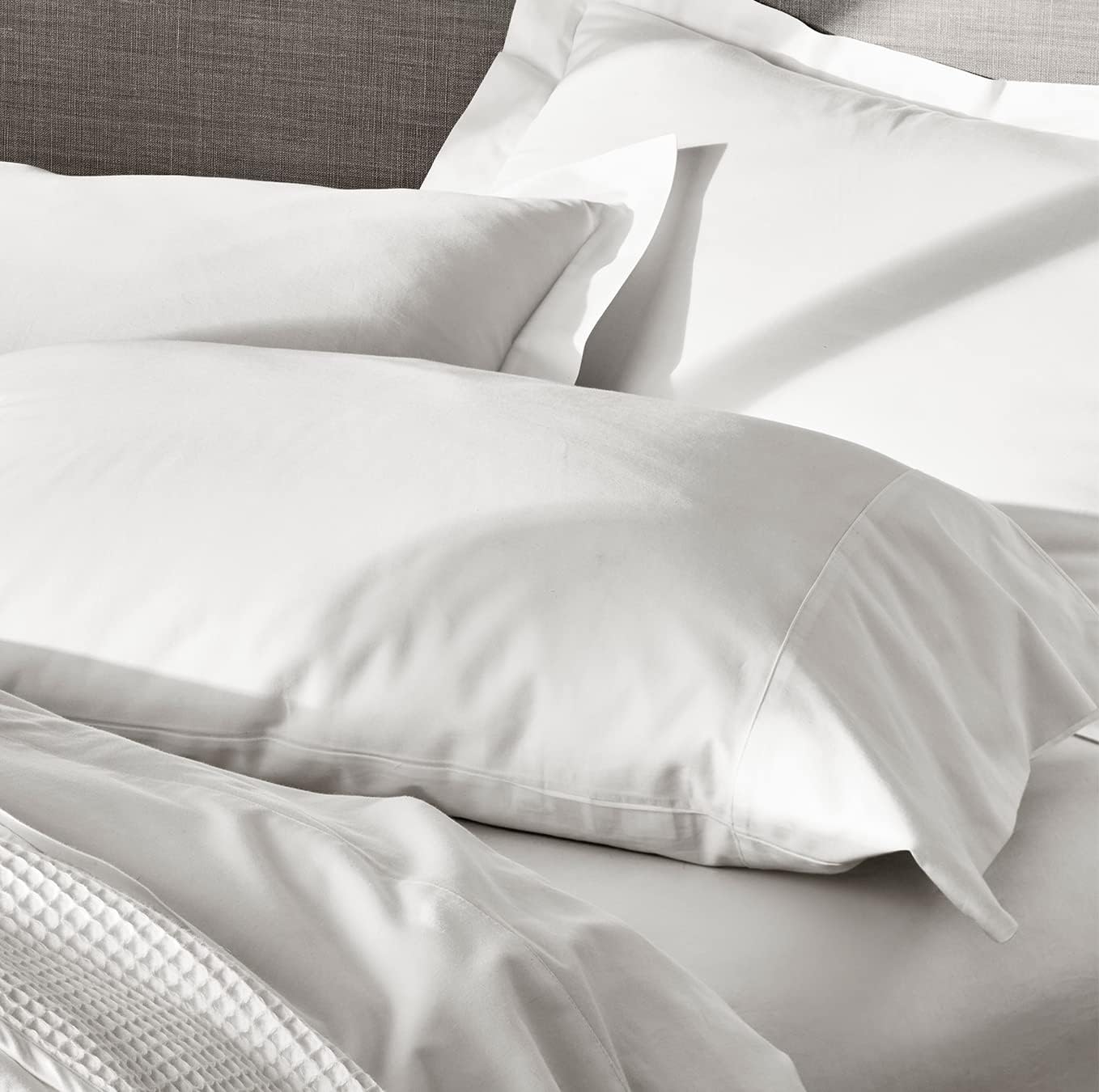 Boll Branch Signature Hemmed Pillowcase Set - King White 1