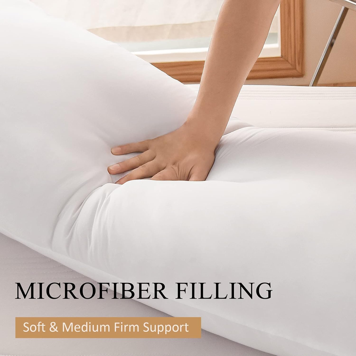 Cosybay Soft Large Body Pillow Insert - 20x54 Inch