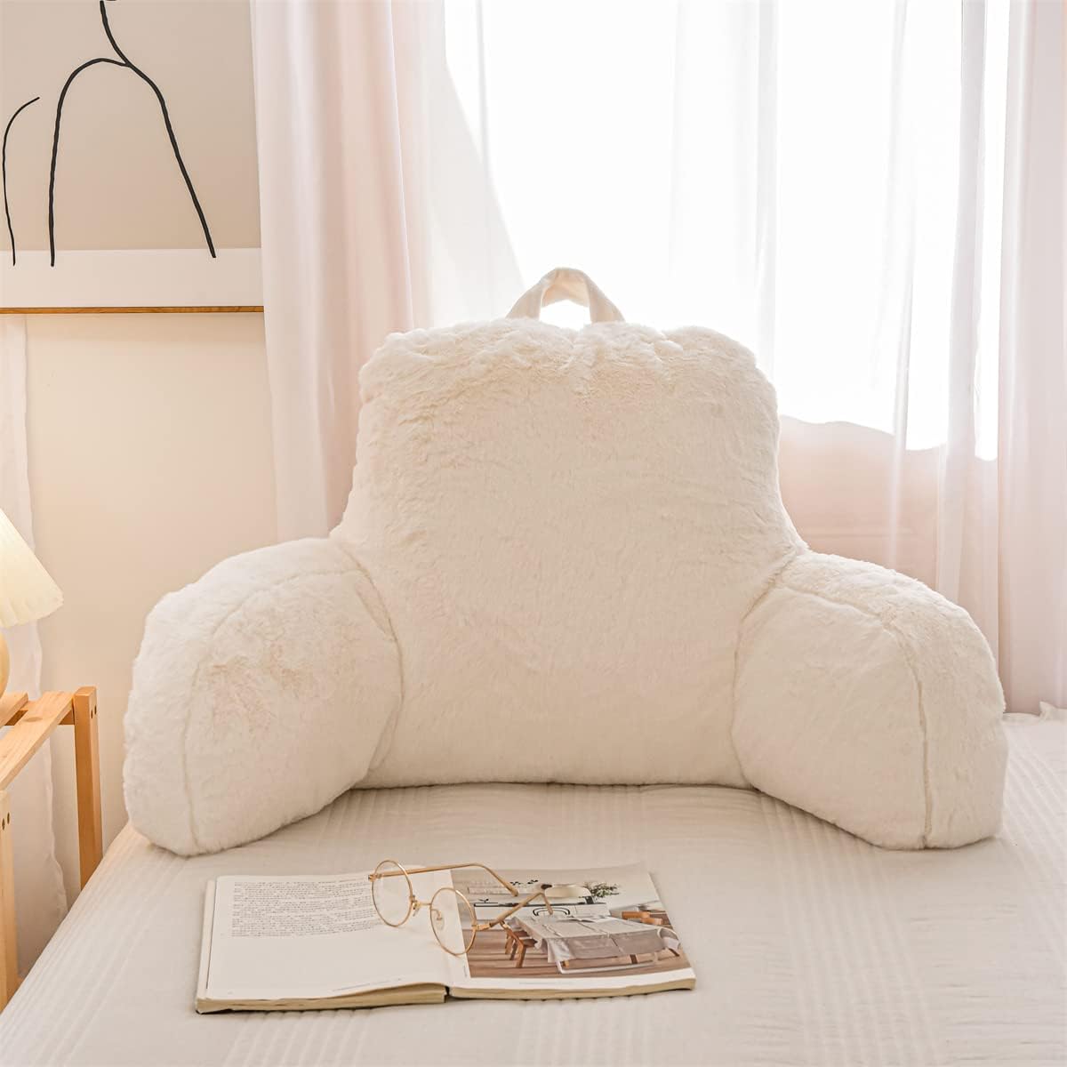 NTBED Reading Pillow with Arms and Back Support 1